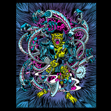 Load image into Gallery viewer, # Altered Beast Poster UV blacklight 18x24 limited