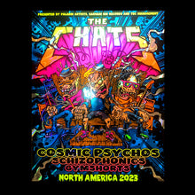 Load image into Gallery viewer, # The Chats North America Blacklight Tour Poster