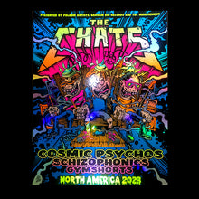 Load image into Gallery viewer, # The Chats North America Blacklight Tour Poster