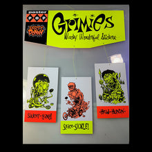 Load image into Gallery viewer, Grimies old school mobile! UV screen printed black light