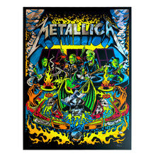 Load image into Gallery viewer, # Metallica Ktulu rise or Pinball (AP artist proof rainbow foil)