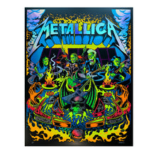 Load image into Gallery viewer, # Metallica Ktulu rise or Pinball (AP artist proof rainbow foil)