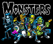 Load image into Gallery viewer, The GOON MONSTERS BAND T shirt