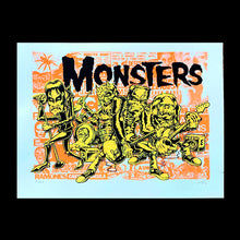 Load image into Gallery viewer, #1 Last one!!! MONSTERS Print Colab with Jim Madison!