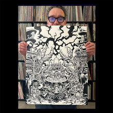 Load image into Gallery viewer, #1 PRIMUS - Original Art Blackline Ink on Cardstock 19x24" Signed