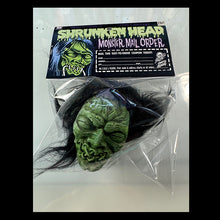 Load image into Gallery viewer, # Shrunkenhead 3D printed and hand paintd