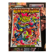 Load image into Gallery viewer, # New Bomb Turks summer 2025 tour UV screenprint poster