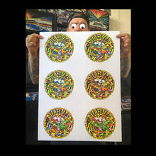 Load image into Gallery viewer, Uncut Picture Disc Sheet for The Dwarves!