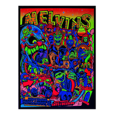 Load image into Gallery viewer, Melvins 2025 blacklight poster NEW!