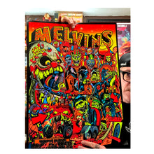 Load image into Gallery viewer, Melvins 2025 blacklight poster NEW!