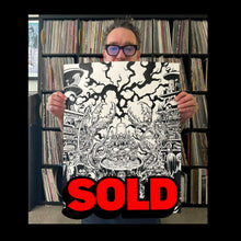 Load image into Gallery viewer, #1 PRIMUS - Original Art Blackline Ink on Cardstock 19x24" Signed