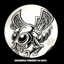 Load image into Gallery viewer, #1 Original ink drawings pressed into Vinyl 7 inch record!