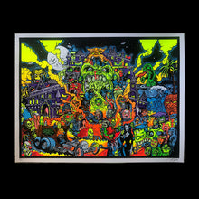 Load image into Gallery viewer, #6 Halloween High Blacklight Poster