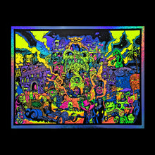 Load image into Gallery viewer, #6 Halloween High Blacklight Poster
