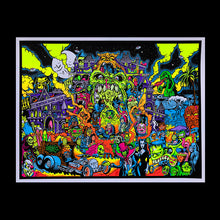 Load image into Gallery viewer, #6 Halloween High Blacklight Poster