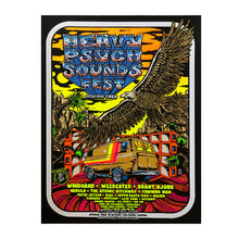 Load image into Gallery viewer, #3 Heavy Psych Sounds Fest poster 2023