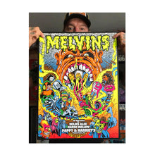 Load image into Gallery viewer, MELVINS official show blacklight print