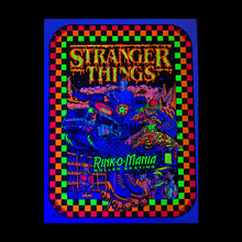 Load image into Gallery viewer, STRANGER THINGS official limited blacklight screen printed poster
