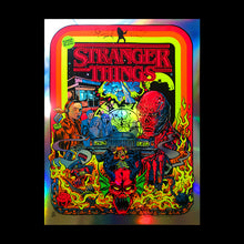 Load image into Gallery viewer, STRANGER THINGS official limited blacklight screen printed poster