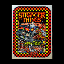 Load image into Gallery viewer, STRANGER THINGS official limited blacklight screen printed poster