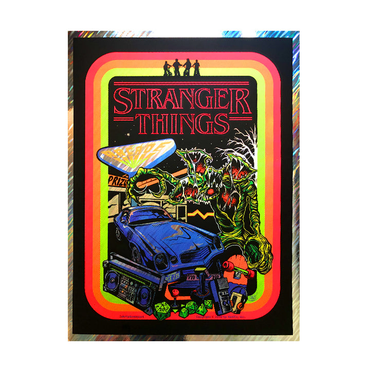 1 STRANGER THINGS (DD's first Netflix poster, almost gone