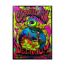 Load image into Gallery viewer, Claypool Lennon Delirium UV Blacklight Poster!