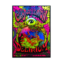 Load image into Gallery viewer, Claypool Lennon Delirium UV Blacklight Poster!