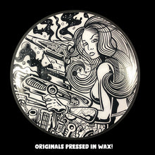 Load image into Gallery viewer, #1 Original ink drawings pressed into Vinyl 7 inch record!
