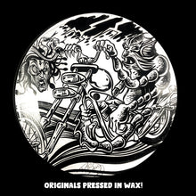 Load image into Gallery viewer, #1 Original ink drawings pressed into Vinyl 7 inch record!