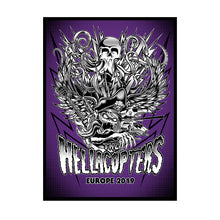 Load image into Gallery viewer, Hellacopters 2019 Europe Tour Official Poster!