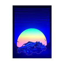 Load image into Gallery viewer, Last V8 Purple (2nd Edition) UV Blacklight Edition Poster!