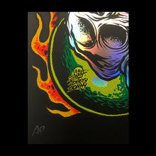 Load image into Gallery viewer, # Metallica Ktulu rise or Pinball (AP artist proof rainbow foil)