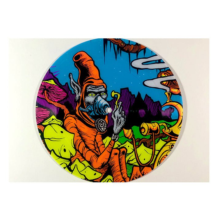 First ever Blacklight Picture Disc Record Vinyl!