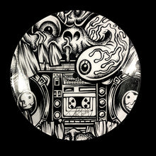 Load image into Gallery viewer, #1 Original ink drawings pressed into Vinyl 7 inch record!