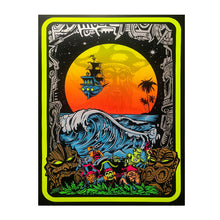 Load image into Gallery viewer, Sky Pirates Blacklight Poster