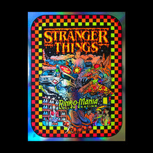 Load image into Gallery viewer, STRANGER THINGS official limited blacklight screen printed poster