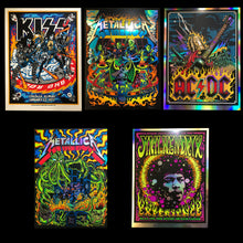 Load image into Gallery viewer, Posters From My Personal Archive - Kiss Metallica AC/DC Hendrix
