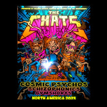 Load image into Gallery viewer, #1 The Chats North America Blacklight Tour Poster
