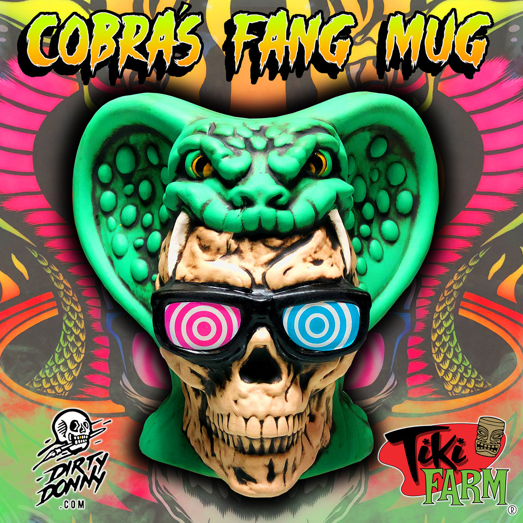 #1 Cobra's Fang tiki mug collab with Tiki Farm! SIGNED!