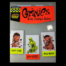 Load image into Gallery viewer, Grimies old school mobile! UV screen printed black light
