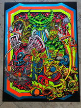 Load image into Gallery viewer, Arcade Daze Blacklight Poster almost gone!!!
