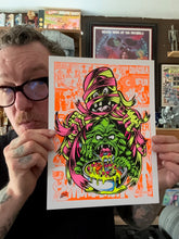 Load image into Gallery viewer, Cereal Monsters UV Blacklight Screen Print
