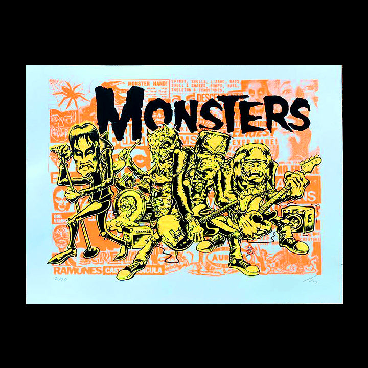 #1 Last one!!! MONSTERS Print Colab with Jim Madison!