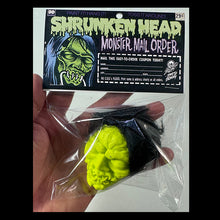 Load image into Gallery viewer, # Shrunkenhead 3D printed and hand paintd
