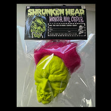 Load image into Gallery viewer, # Shrunkenhead 3D printed and hand paintd
