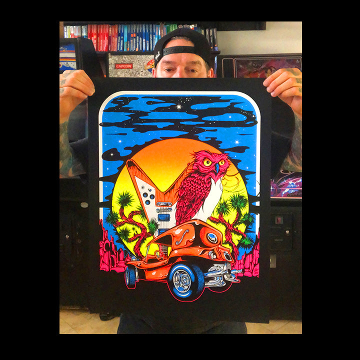 2 Mojave Nights Blacklight Poster – official-dirty-donny-store