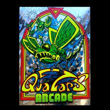 Load image into Gallery viewer, # ARCADE Quazars Blacklight Art Print
