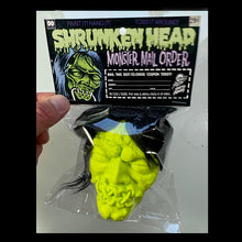 Load image into Gallery viewer, # Shrunkenhead 3D printed and hand paintd
