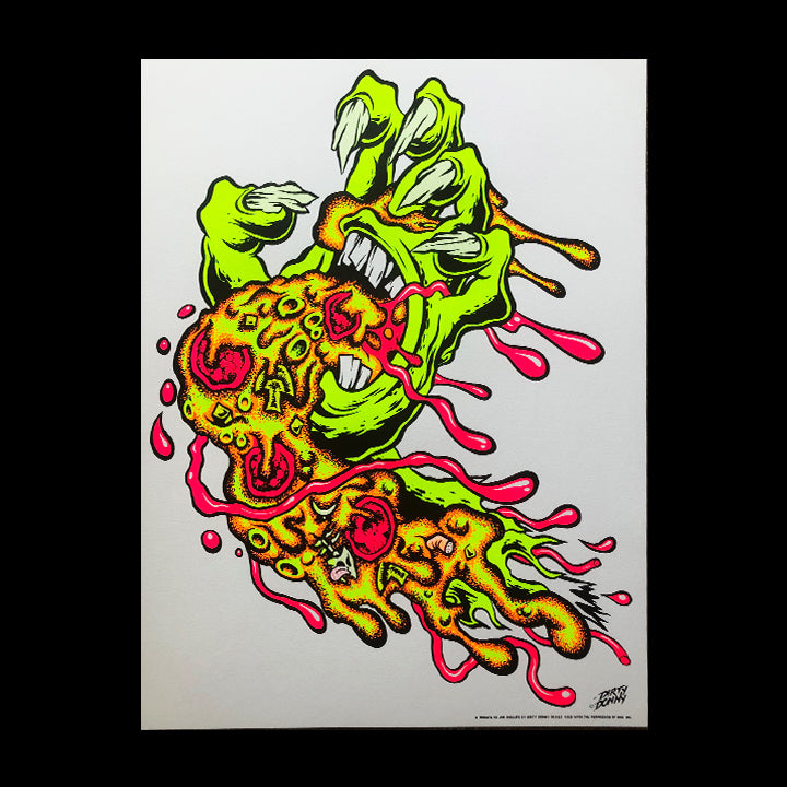 【*！様 SANTA CRUZ SCREAMING HAND PRINT ポスタ Santa Cruz Screaming Hand – official-dirty-donny-store