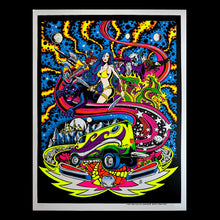 Load image into Gallery viewer, Space Trippin Blacklight UV 18x24 poster Only 3 left!
